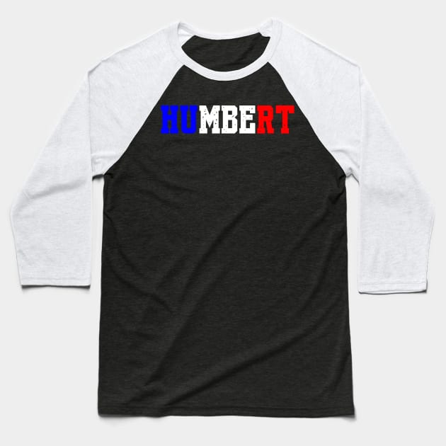 Humbert -  Tennis player Baseball T-Shirt by King Chris